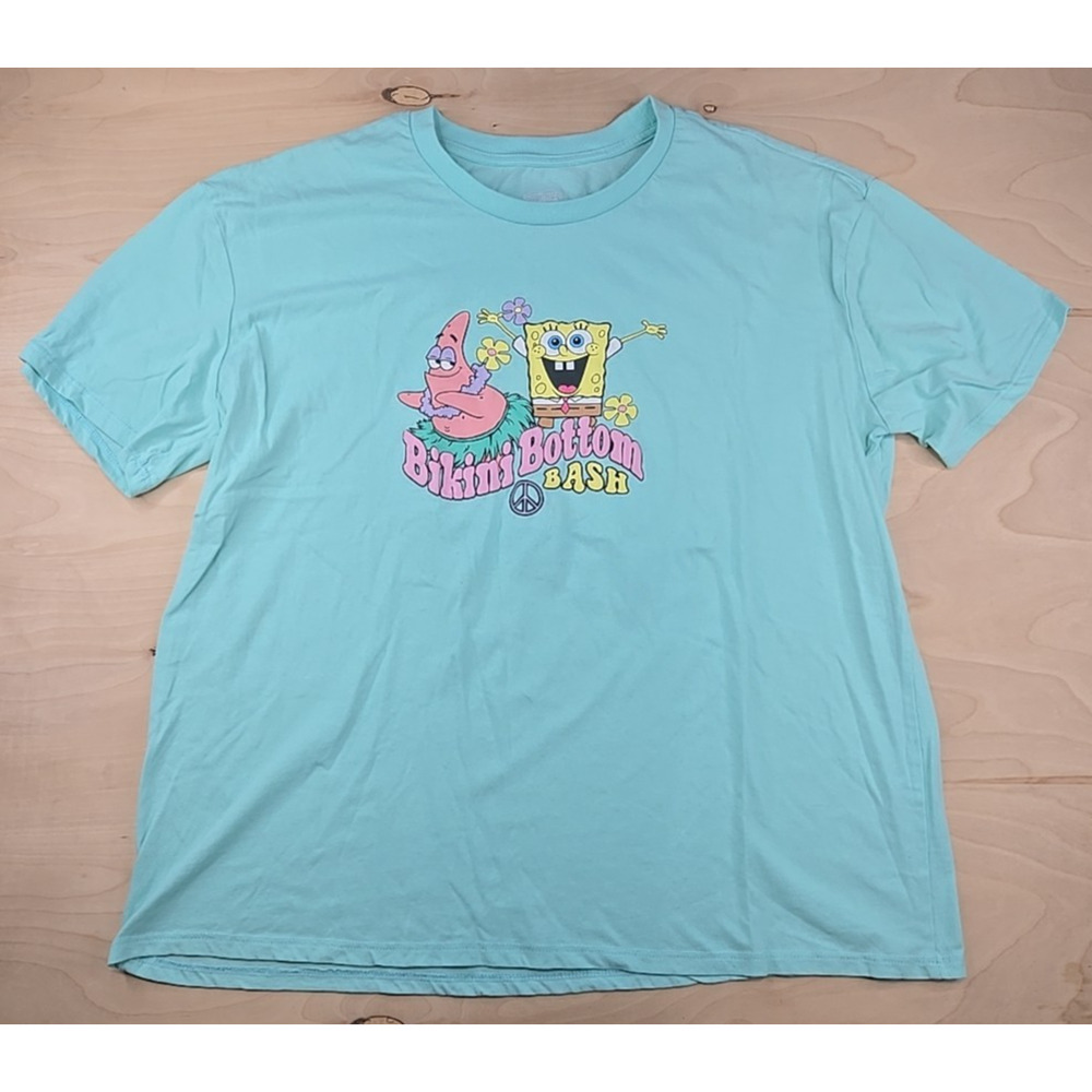 SpongeBob SquarePants Womens Size XXXL Short Sleeve T Shirt Bikini Bottom
